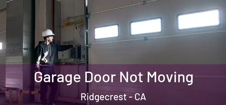  Garage Door Not Moving Ridgecrest - CA